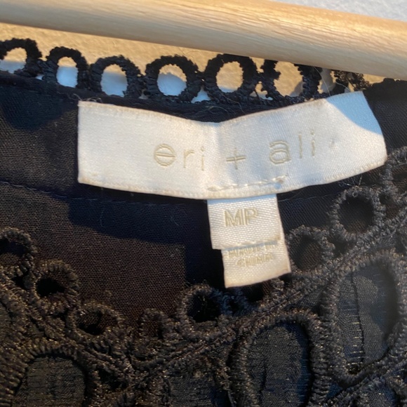 Anthropologie Black Baby Doll Dress MP - Picture 7 of 8